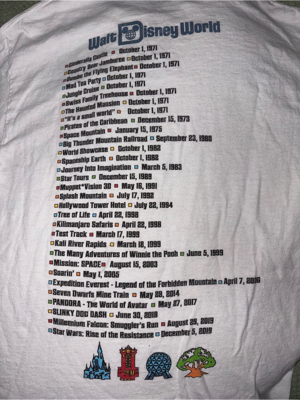 Disney World Ride Tee - Picture 3 of 4